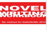 Novel Writing Workbook NaNoWriMo 2012