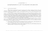 Kinematics of Planar Robots - Ch. 11