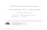 O & M Manual for Water Treatement Plant