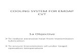 Cooling System for Emdap Cvt