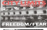 City Limits Magazine | 2008 JULY | Freedom or Fear