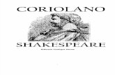 William Shakespeare, Coriolano