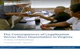 Deporation vs. Legalization in Virginia
