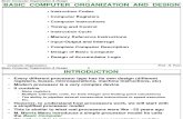 basic computer organization & design