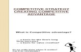 Strategic Competitive Advantage