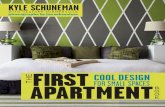 No-Sew Pillows from The First Apartment Book by Kyle Schuneman