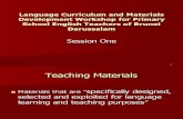 Session 1 - What Are Teaching material