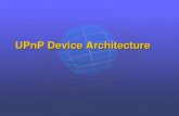 UPnP Device Architecture Generic 20000710