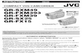 JVC CamCorder Manual
