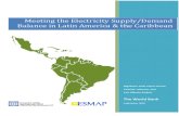 World Bank, Meeting the Balance of Electricity Supply and Demand in Latin America and the Caribbean, 2011