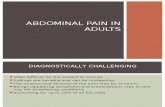 Abdominal Pain in Adults