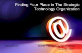 Finding Your Place in the Strategic Technology Organization