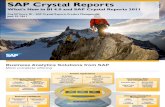 Cystal Rerports BI4.0- Whats New
