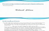 Financing International Operations