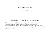 Chapter 4 Assemblers