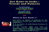 Sex Ratio in India Trends Patterns