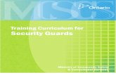 Security Guard Curriculum