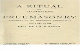A Ritual and Illustrations of Freemasonry - Phi Beta Kappa
