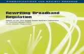 Rewriting Broadband Regulation