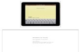 iPad Notes for Faculty