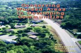 Conserving Wooded Areas in Developing Communities