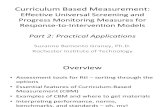 Curriculum Based Measurement - Part II