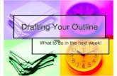 Drafting Your Research Paper Outline