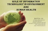 Role of Information Technology in Environment And