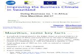 IBC SWAZILAND - Doing Business Reforms in Mauritius 30052012