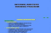 Auditor Training Program