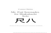 Mt Fuji Serenades for Shakuhachi