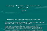 Long Term, Economic Growth
