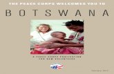 Peace Corps Botswana Welcome Book  |  February 2012