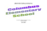 2012-2013 Columbus Elementary School Improvement Plan