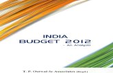 Budget Analysis-2012_T.P Ostwal & Associates