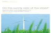 Renewables Report on the Sunny Side of the Street
