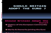 Should Britain Adopt the Euro
