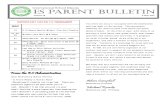 ES Parent Bulletin Vol#18 2012 May 11