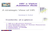 HRÆ s  Value Addition Role