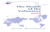 The Health of the Volunteer 2008  Peace Corps HOV 2008