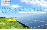 Miro Solar Panel Guide 2012