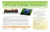 2012 May Post Oak News