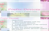 April 26 Poetic Devices