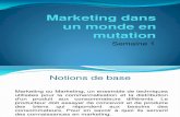 Marketing Dans Un Monde en Mutation