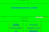 Definition of Land