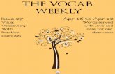 The Vocab Weekly_Issue _27