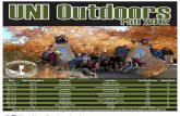 UNI Outdoors Fall 2012 Brochure