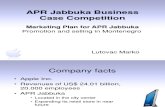 APR Jabbuka Business Case Competition