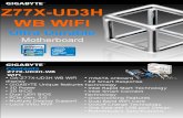 Gigabyte GA-Z77X-UD3H-WB WiFi Motherboard