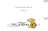 Eco Quiz 2011 Finals